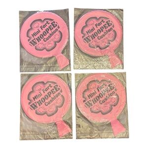 (4) Pack Mini Fart 💨 Whoopee Cushion Party 🎉 Favor